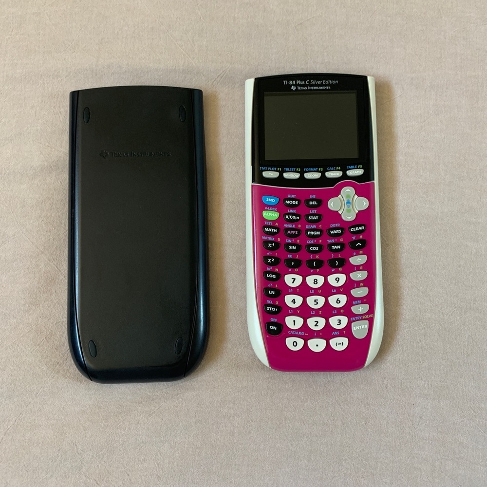 Texas Instruments TI-84 Plus C Silver Edition (Pink)